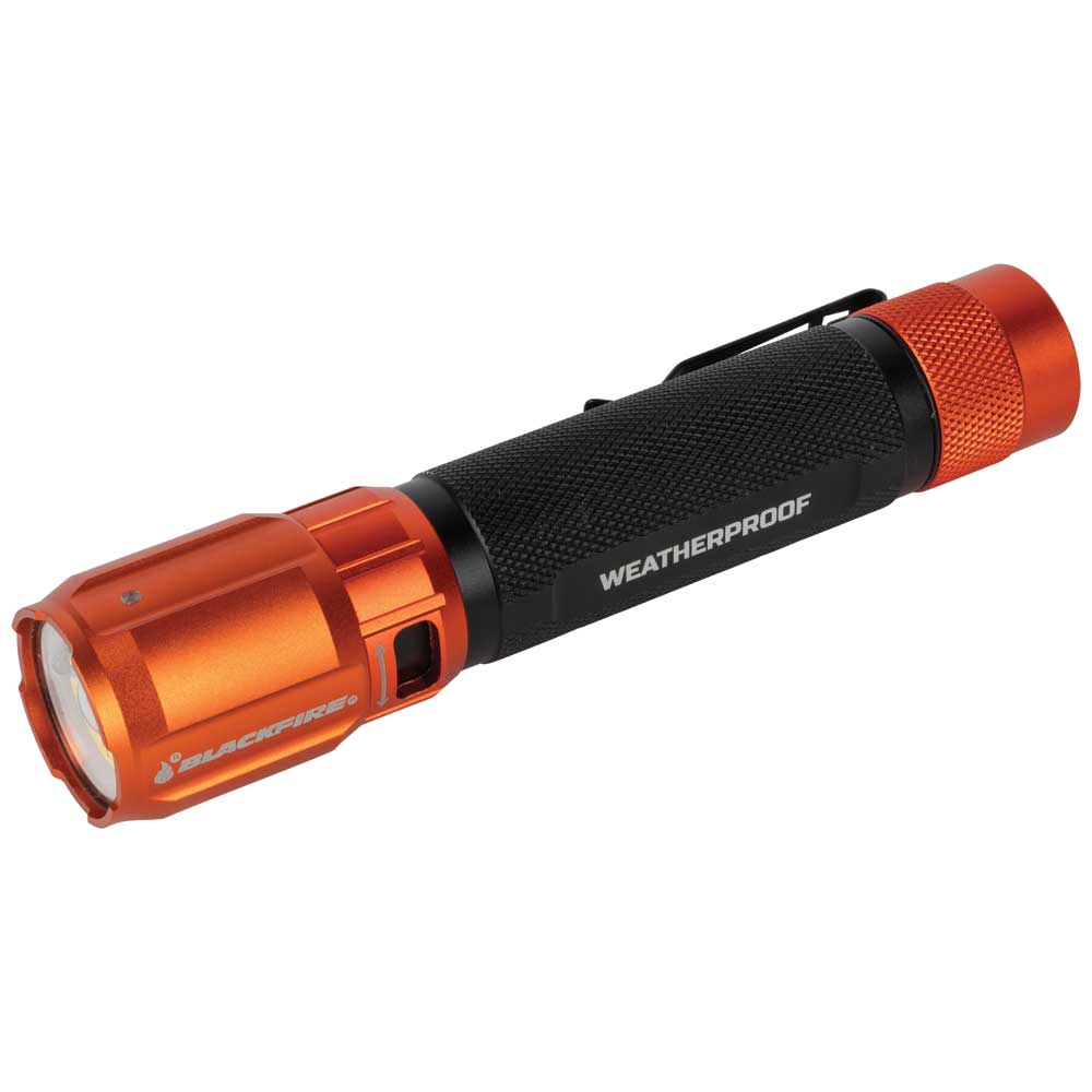 Rechargeable Weatherproof 2-Color Flashlight