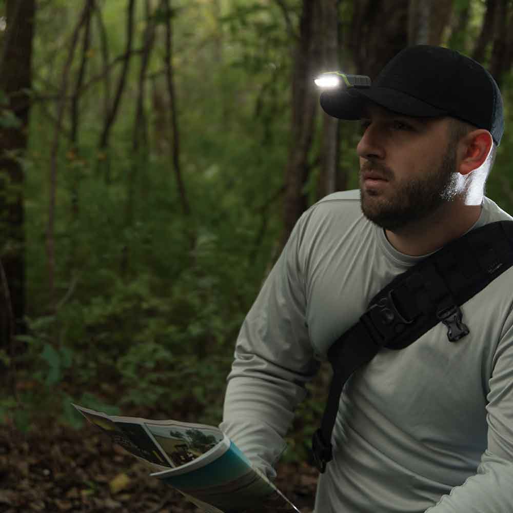 LED Visor Cap Light
