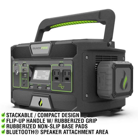 Portable Power Station Pac500 Blackfire Com