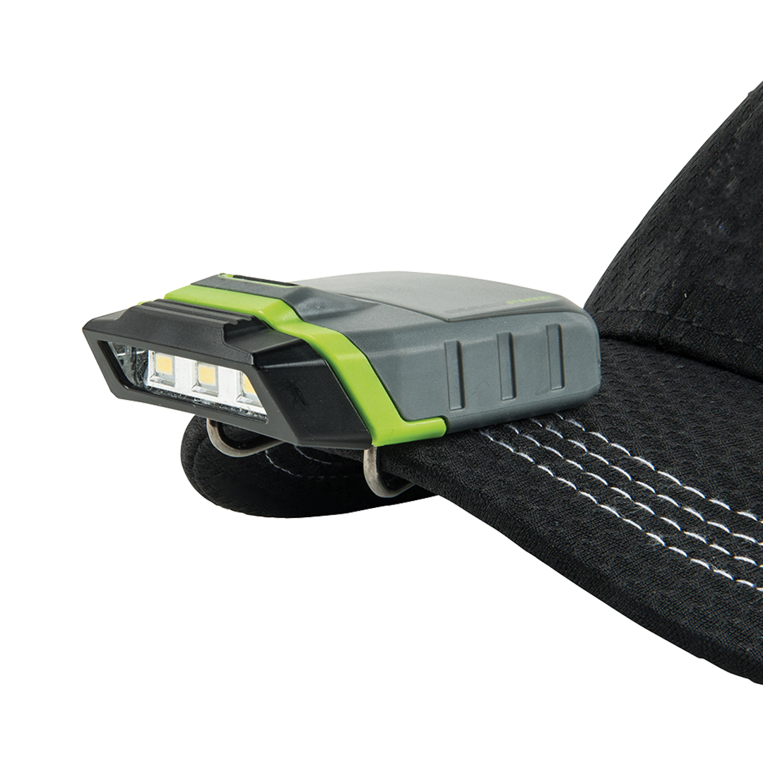 Cap flashlight outlet